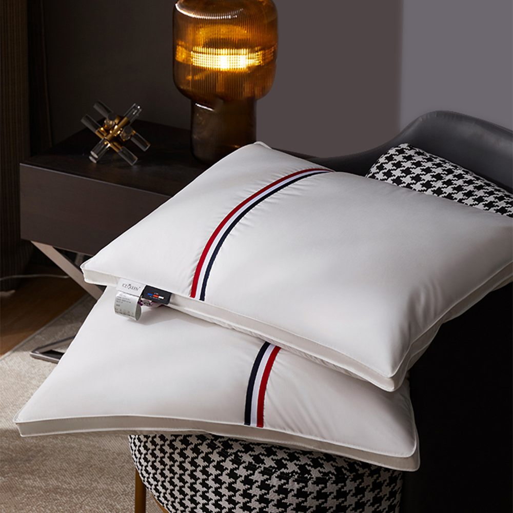 750 F.P Luxe Stars Stripes Goose Down Pillow